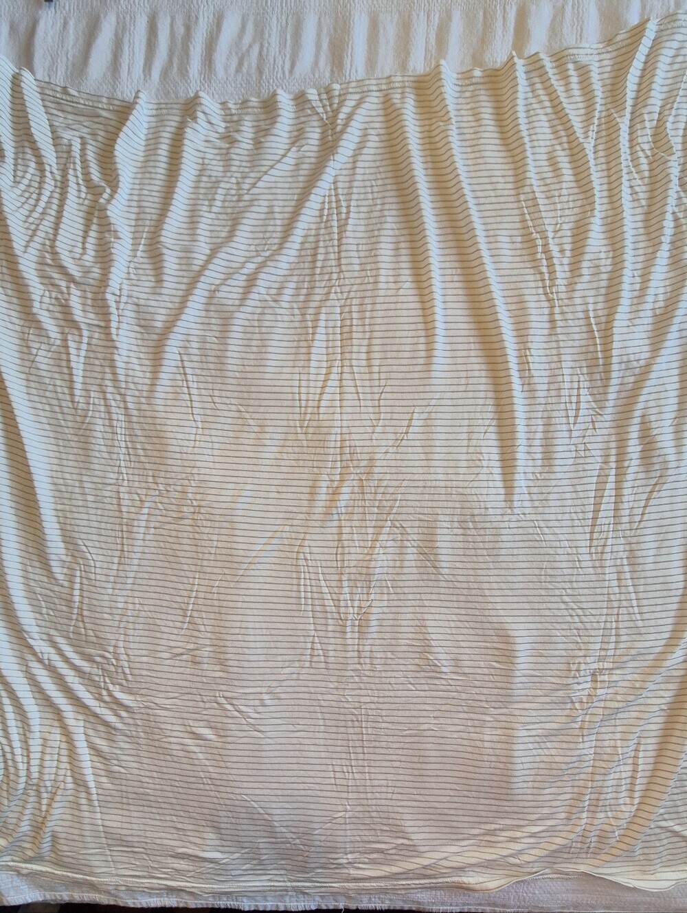 Milkberry baby 36 x 40 swaddle cream & tan 100% rayon made from bamboo EUC